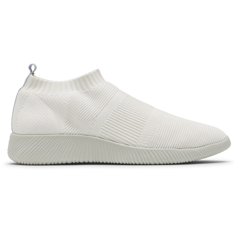 Tenis Rockport Mulher Branco - City Lites Robyne Knit - 53921LVZX